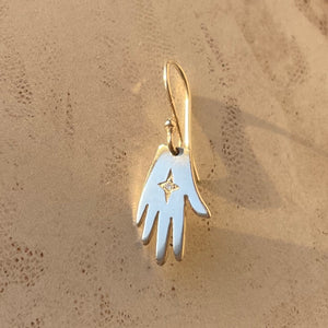 Hand of My Dreams earring, single